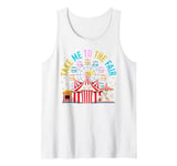 Take Me To State And County Fairs Pop Corn Ferris Wheel Tank Top