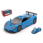 MC LAREN F1 GTR 1995 BLUE cm 12 Kinsmart Modellismo Giocattolo Die Cast