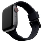 Apple Watch (42/44/SE/45/46/49mm) UAG [U] Aurora Silikon Rem - Black