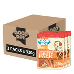 Good Boy Chicken Variety - Natural Dog Treats - Bulk Box - 3 x 320g