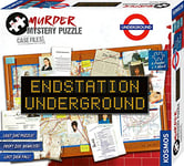 Kosmos- Murder Mystery Puzzle – Station de terminaison Underground Jeu, 682170, Multicolore