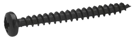 Träskruv rxh svart 4 x 30 mm 10-pack heco