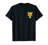 Toy Story 4 Logo Breast Print T-Shirt