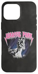 Coque pour iPhone 16 Pro Max Jurassic World Velociraptor Rock Band Distressed Logo