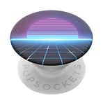 PopSockets: PopGrip Expanding Stand and Grip with a Swappable Top for Phones & Tablets - Electric Sunset