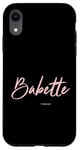 iPhone XR Babette - "Foreign" Case