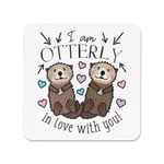 I Am Otterly In Love With You Fridge Magnet Valentines Day Girlfriend