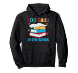 100 Days In The Books Librarian Teacher Kids 100 Days School Pullover Hoodie