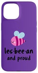 iPhone 15 FUNNY LES-BEE-AN SAVE THE BEES LGBT ALPHABET MAFIA LESBIAN Case