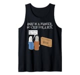 Away In A Manger, Christmas Nativity Church Carol Singing Tank Top