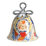 Alessi MW40 1 Christmas Decorated Porcelain, Multi-Colour, 7.2 x 7.2 x 8.5 cm