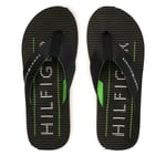 Tåsandaler Tommy Hilfiger Massage Footbed Beach Sandal FM0FM04474 Mörkblå