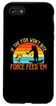 Coque pour iPhone SE (2020) / 7 / 8 Bowfishing Force Feed Them, pêcheur, arc et flèche