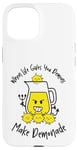 iPhone 15 Funny Life Gives You Demons Make Demonade Lemons Lemonade Case