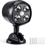 LED Spotlight with Motion Sensor Outdoor-600LM Battery Powered Outdoor...