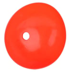 DAUERHAFT Football Marking Discs Semi-ball Shape Design Bright color Unbreakable Football Disc for Soccer Training Accessory(red)