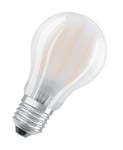 Osram LED-lampe Retro Standard 40W/827, E27, 2700k, 470lm, frostet - Varm hvid