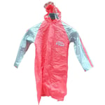 Raincoat Unisex Child Kid Reusable Waterproof Poncho Reusable Jacket Coats Red