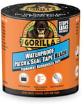 Gorilla Tape Waterproof Patch & Seal Black 300 x 10 cm