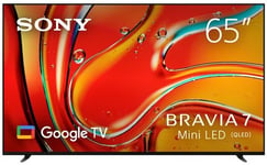 Sony 65" BRAVIA 7 Mini LED QLED 4K Ultra HD Google TV (2024)