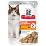 HILL S Science Plan Perfect Digestion with chicken - Wet food for cats 12x85 g