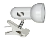 Activejet Aje-Clip Lamp White, Vit, Metall, Plast, Sovrum, Hemmakontor, Kontor, Universal, Vit, Ip20, Iso 9001, Iso 14001, Ce, Rohs