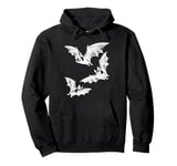 Bats Halloween Spooky Night Goth Gothic Men Women Kids Pullover Hoodie