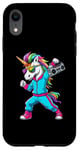 iPhone XR Unicorn in the 80s with Cassette Recorder Case