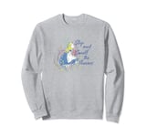 Disney Alice In Wonderland Stop And Smell The Flowers Sweatshirt