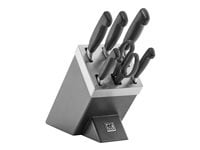 Zwilling Four Star Knife block och knivset