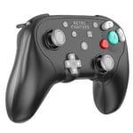 Retro Fighters BattlerGC Wireless 2.4G Controller Black - Gamecube, Game Boy Player, Switch & PC Compatible