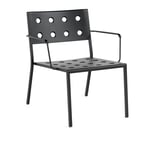 HAY - Balcony Lounge Armchair - Anthracite - Loungestoler - Ronan & Erwan Bouroullec - Svart - Metall