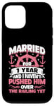 iPhone 12/12 Pro 1st Wedding Anniversary Cruise Ship Married 1 Year Women Case