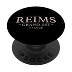 Reims Francia - Simple Reims Francia PopSockets PopGrip Adhésif