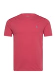 Custom Slim Fit Jersey Crewneck T-Shirt Designers T-shirts Short-sleeved Red Polo Ralph Lauren