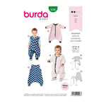 Burda 9298 - Sovepose til baby EUR: 56-98, US 1M-3