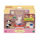 SYLVANIAN FAMILIES Miniatyrfigurer - Sylvanian Families 5709 Bebisens Leksakslåda