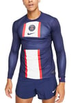 PARIS SAINT-GERMAIN Homme Psg Nk Df Stad Jsy Ls Hm T shirt Paris Saint Germain, Midnight Navy/White/Midnight Navy, M EU