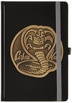 Pyramid International Cobra Kai Carnet A5 en similicuir – Design élégant badge en métal – Indispensable pour les fans et les preneurs de notes, construction durable – Produit sous licence officielle