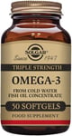 Solgar Triple Strength Omega 3 - Supports Brain & Eyes - Heart Health Friendly 