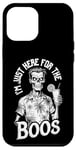 iPhone 14 Plus Summerween I'm Just Here For The Boos Funny Zombie Cocktail Case