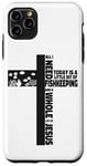 iPhone 11 Pro Max Saltwater Aquarium Cross Faith Christian Jesus All I Need Case