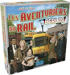 LES AVENTURIERS DU RAIL : BERLIN - Jeu de Société pour Enfants dès 8 ans - 2 à 4 Joueurs - 10 à 15 Min - Jeu de Stratégie Famille - Version Compacte Indépendante en Français - Days of Wonder