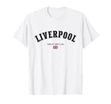 Liverpool British Souvenir Flag Great Britain Liverpool T-Shirt