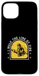 iPhone 15 Plus I Walk The Line Of Fire Awesome Fire Marshal Fire Department Case