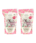 Woods Of Windsor Womens True Rose Fine Fragrance Bath Salt 500g x 2 - One Size