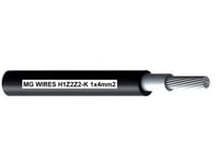 Photovoltaic Cable // Mg Wires // 1X4mm2, 0.6/1Kv Black H1z2z2-K-4Mm2 Bk, 100M Package