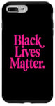 iPhone 7 Plus/8 Plus Black Lives Matter Hot Pink Queen Black Girl Magic Melanin Case