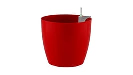 Pot SAN Remo 36CM Auto-ARROSAGE Rouge FONCÉ