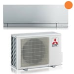 Climatiseur Mitsubishi electric inverter kirigamine zen r-32 silver 15000 btu msz-ef42vgks silver wi-fi intégré -(nouveau)